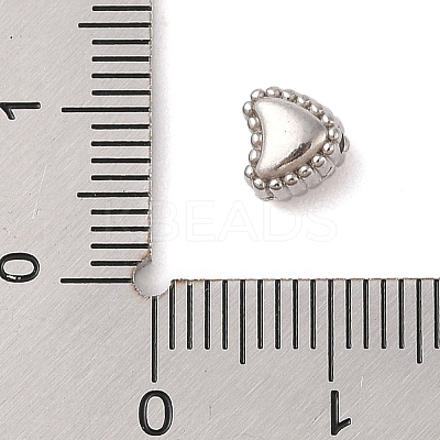 Non-Tarnish 304 Stainless Steel Beads STAS-M061-02P-01-1