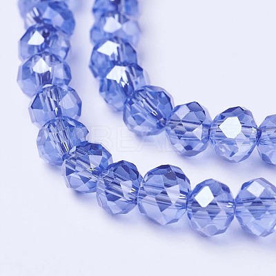 Electroplate Glass Beads Strands LS-EGLA-A034-T4mm-A17-1