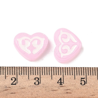Dyed & Heated Baking Paint Glass Beads LAMP-D004-02I-1