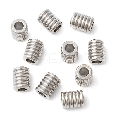 Tarnish Resistant 304 Stainless Steel Beads STAS-E039-18A-1