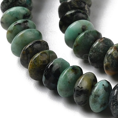 Natural African Turquoise(Jasper) Beads Strands G-Z030-A24-01-1