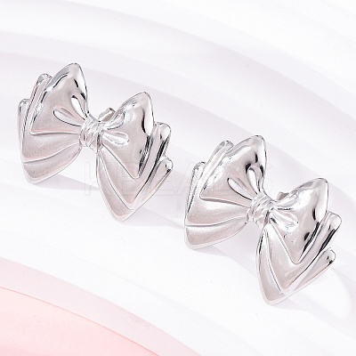 304 Stainless Steel Stud Earrings for Women EJEW-K306-07P-1