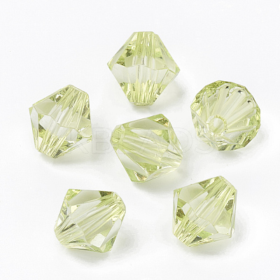 Transparent Acrylic Beads TACR-S146-4mm-12-1