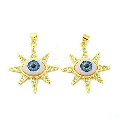Real 18K Gold Plated Brass Pendants KK-L209-002G-03-1