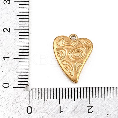 304 Stainless Steel Pendants STAS-L313-01B-G-1