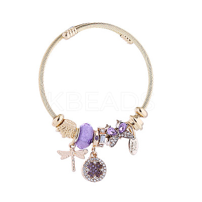 304 Stainless Steel European Bangles FS-WG69792-01-1