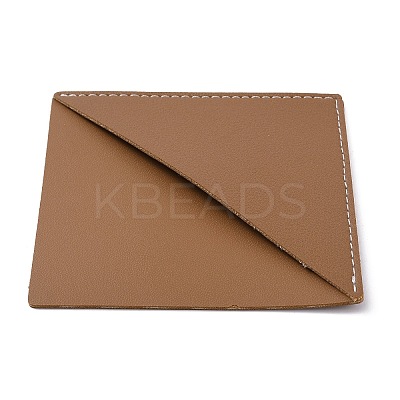 PU Imitation Leather Bookmarks OFST-WH0002-34B-02-1
