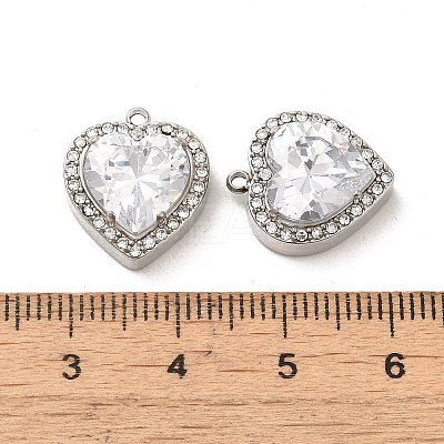 304 Stainless Steel Pendants STAS-L022-081P-03-1
