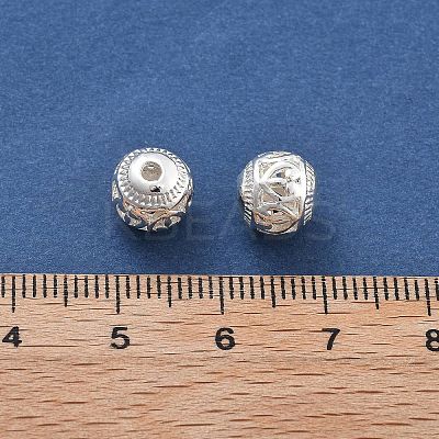 Alloy Hollow Beads PALLOY-P238-23S-RS-1