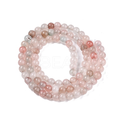 Dyed Natural White Jade Beads Strands G-T140-4mm-A04-1