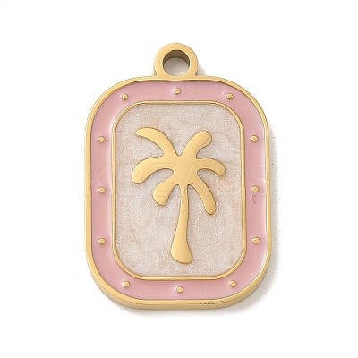 304 Stainless Steel Enamel Pendants X-STAS-I322-83G-A-1
