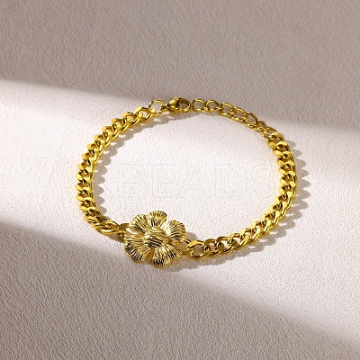 304 Stainless Steel Link Bracelets LS-BJEW-Z098-01G-1