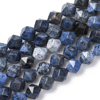 Natural Dumortierite Quartz Beads Strands G-F523-17-10mm-01-1