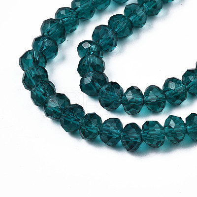 Glass Beads Strands EGLA-A034-T6mm-D27-1