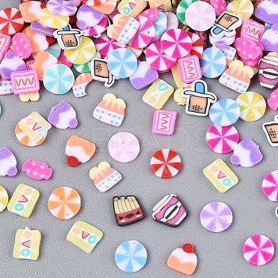 Handmade Polymer Clay Cabochons CLAY-T022-10-1