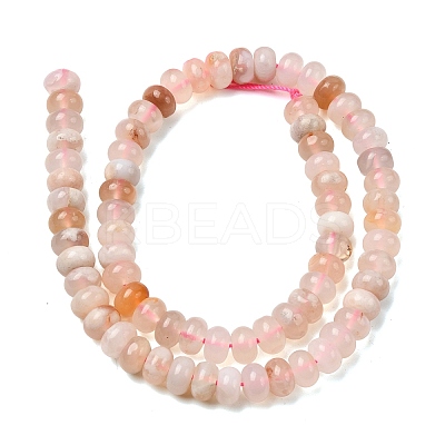 Natural Cherry Blossom Agate Beads Strands G-A280-A19-02-1
