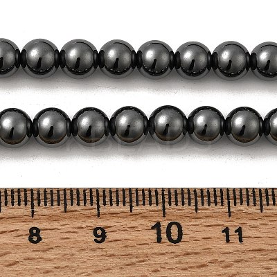 Non-magnetic Synthetic Hematite Beads Strands G-E133-4C-1
