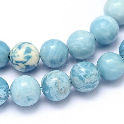Natural Gemstone Beads Strands X-G-L367-01-6mm-1