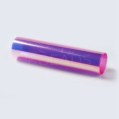 Clear Glitter PVC Vinyl Fabrics DIY-WH0100-B-05-1
