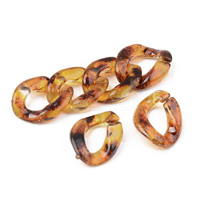 Transparent Acrylic Linking Rings X-OACR-S038-005A-C06-1