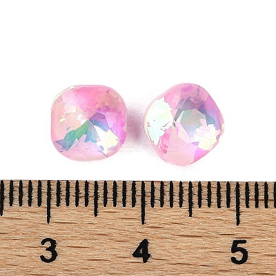 Pointed Back Glass Rhinestone Cabochons GGLA-S003-03F-1
