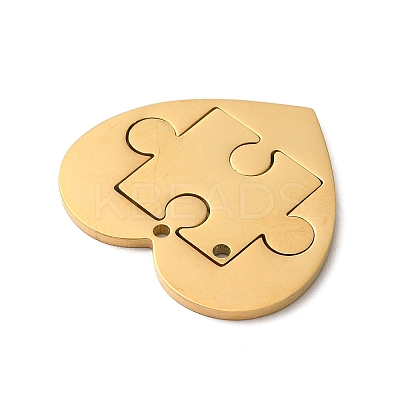 Ion Plating(IP) 304 Stainless Steel Split Pendants STAS-H212-12G-1
