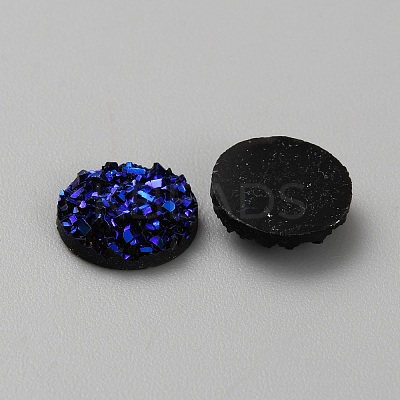 Druzy Resin Decoden Cabochons RESI-WH20007-01M-1