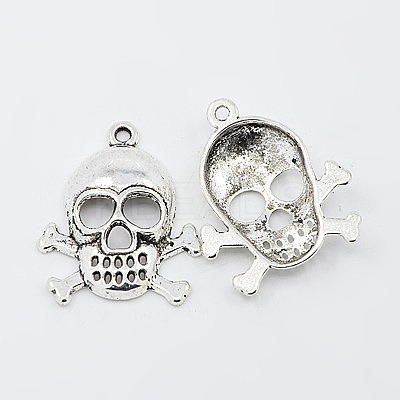Tibetan Style Pendants for Halloween LS-LFH20210Y-NF-1