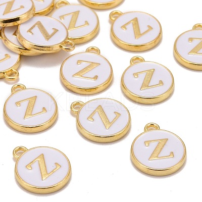 Golden Plated Alloy Charms X-ENAM-S118-01Z-1
