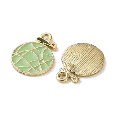 Fruit Alloy Enamel Charms X1-PALLOY-S058-01LG-08-1