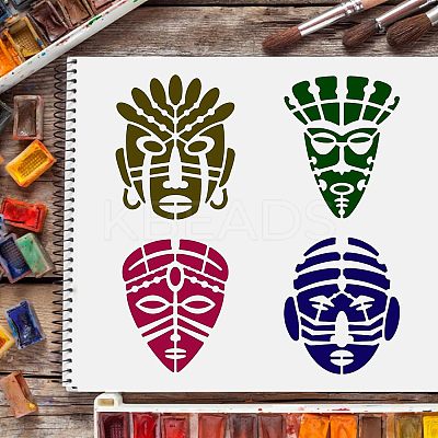 Plastic Reusable Drawing Painting Stencils Templates DIY-WH0172-239-1