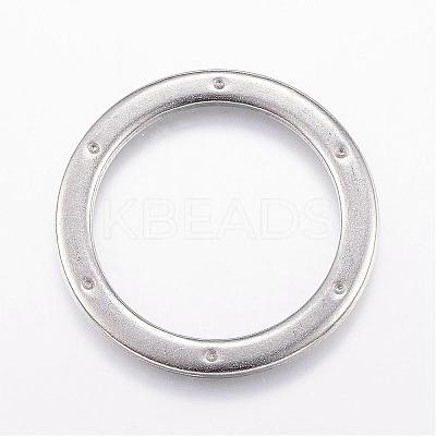 Tarnish Resistant 304 Stainless Steel Linking Rings STAS-P125-04P-1