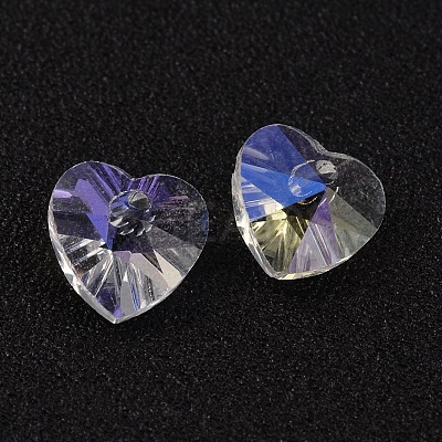 Romantic Valentines Ideas Glass Charms LS-G030V18mm-01-1