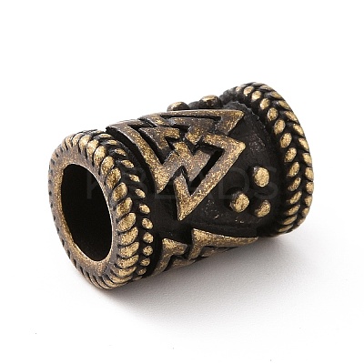 304 Stainless Steel European Beads STAS-M301-11AB-1