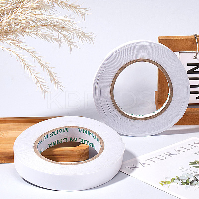 2 Rolls 2 Styles Paper Double Sided Adhesive Tape FIND-GF0007-22-1