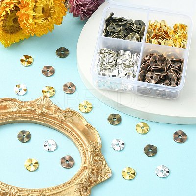 Tibetan Style Alloy Wavy Spacer Beads PALLOY-CJ0001-53-NR-1