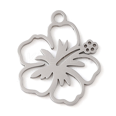 Manual Polishing 201 Stainless Steel Pendants STAS-YW0001-97P-1