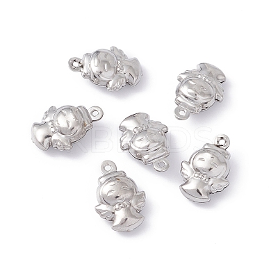 Non-Tarnish 304 Stainless Steel Charms STAS-C057-04P-1