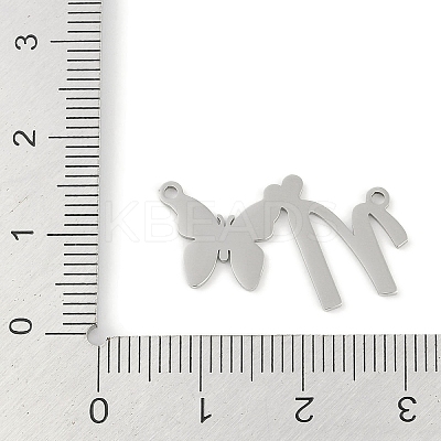 Non-Tarnish 304 Stainless Steel Pendants STAS-L279-002P-N-1