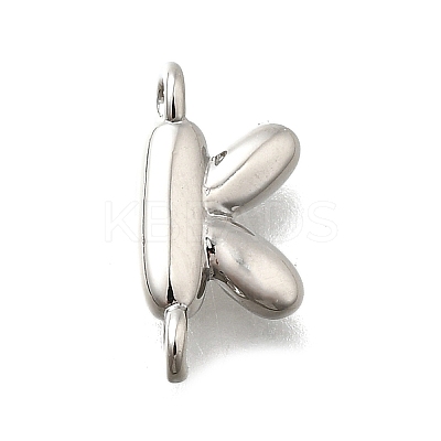 Brass Connector Charms KK-P295-01P-K-1