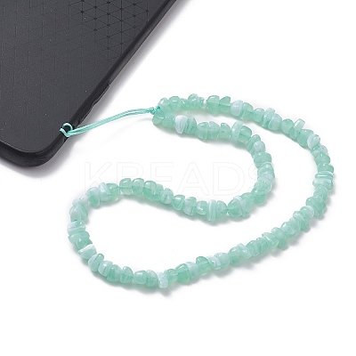 Acrylic Beaded Mobile Straps HJEW-JM01032-1