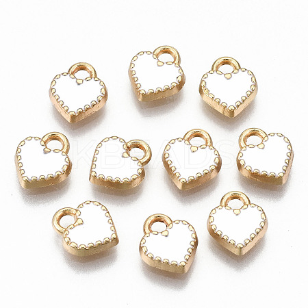 Alloy Enamel Charms ENAM-S126-015A-RS-1
