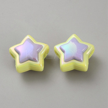Opaque Acrylic Beads LS-SACR-CJC0009-B01-02-1