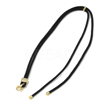 Nylon Cord Necklaces Findings KK-Q019-10G-01-1