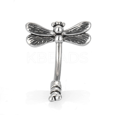 316L Surgical Stainless Steel Curved Barbell Belly Rings FS-WG3A43F-02-1