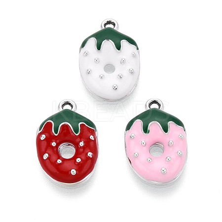 Alloy Enamel Charms PALLOY-T092-34P-1