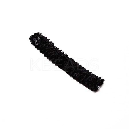 Yarn & Rubber Elastic Headbands OHAR-WH0011-07D-1