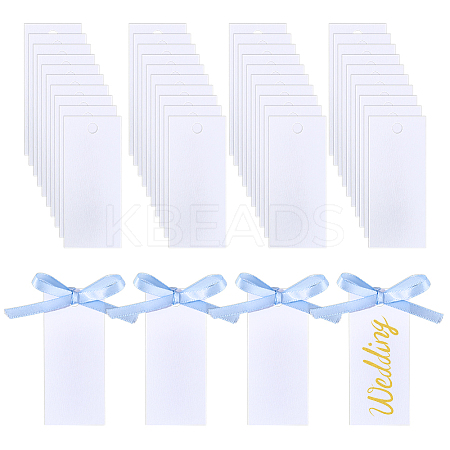 100 Sets Blank Paper Gift Tags CDIS-ME0001-02B-1