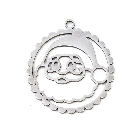 Christmas 201 Stainless Steel Pendants STAS-C156-01A-P-1