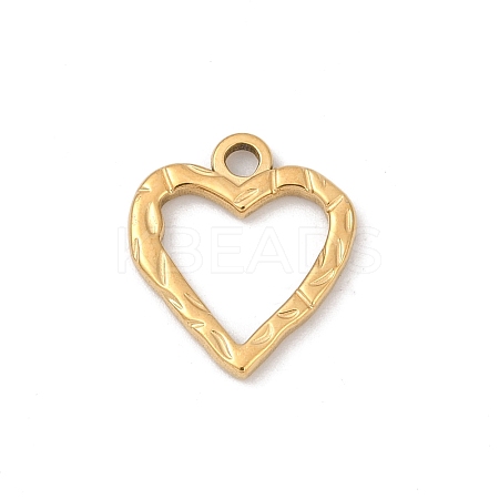 304 Stainless Steel Pendants STAS-S175-43B-G-1